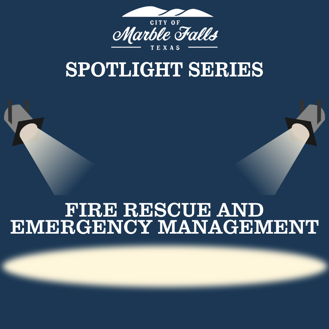fire rescue spotlight graphic
