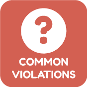 Common Violations