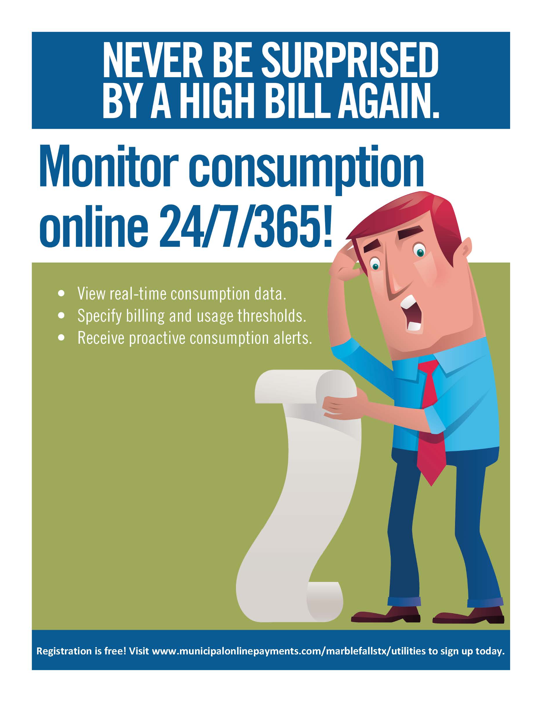 Incode Smart Meter Portal Flyers - Marble Falls TX