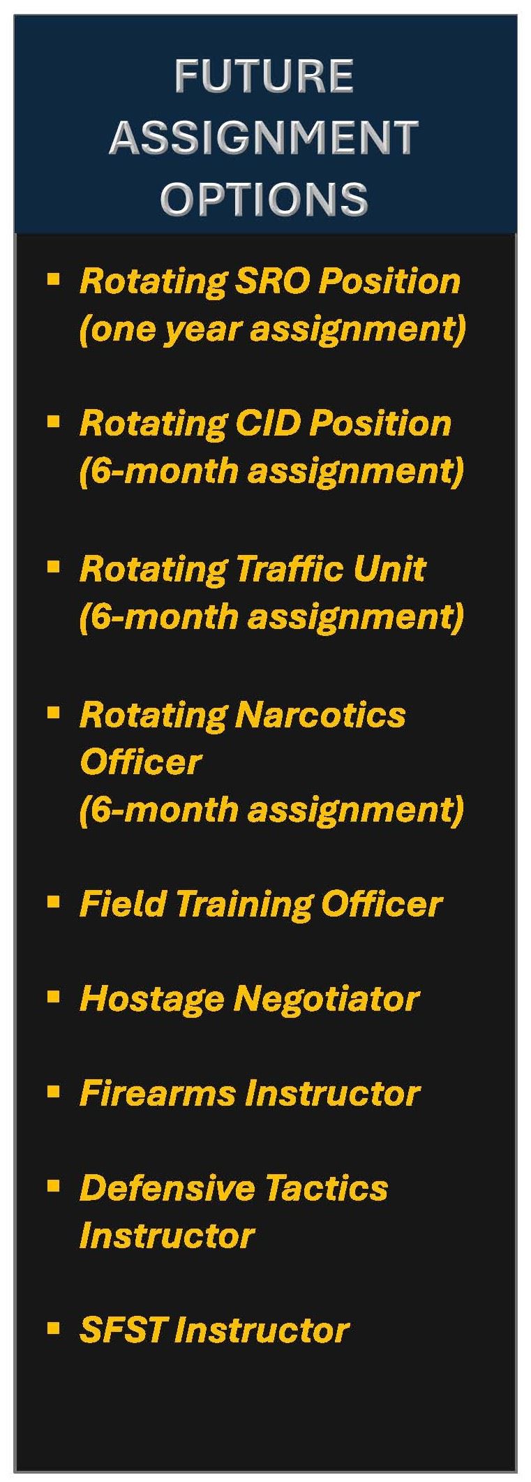 future assignment options