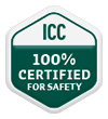ICC 100% Certified Badge
