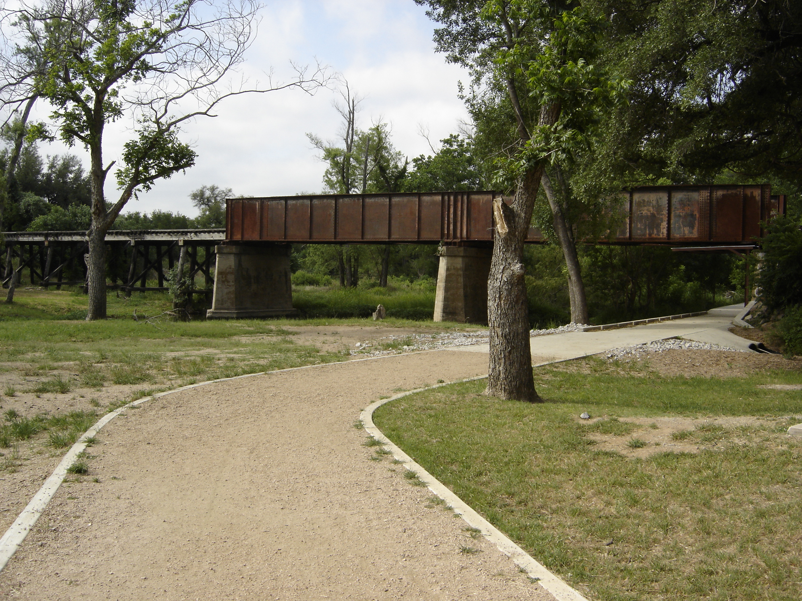 Backbone Creek Hike and Bike Trail in Westside Park