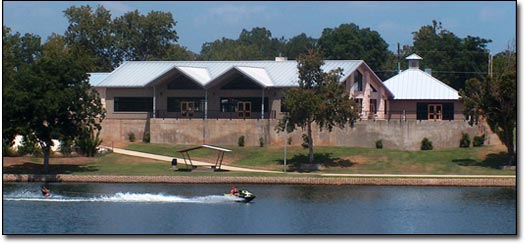 Pavilion From Lake View